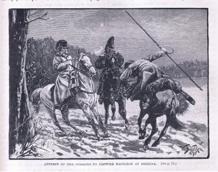 Versuch der Kosaken, Napoleon in Brienne zu fangen